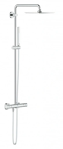 Душевая система с термостатом для душа Grohe Euphoria XXL Cube 230 хром 26187000