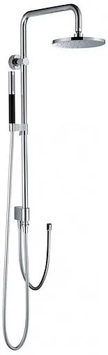 Душевая система без смесителя Jacob Delafon Eo хром/чёрный E11715-CP