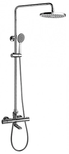 Душевая система с термостатом для ванны Lemark Yeti хром LM7862C