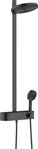 Душевая система с термостатом для душа Hansgrohe Pulsify S 260 2jet чёрный матовый 24240670