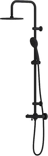 Душевая система с термостатом для ванны Dorff Futura чёрный матовый D0710522