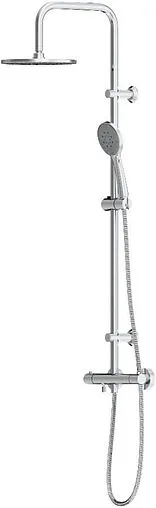 Душевая система с термостатом для ванны Dorff Futura хром D0710500
