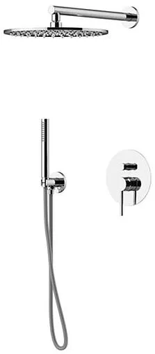 Душевая система со смесителем для душа Gattoni Circle One хром 9090/PDC0