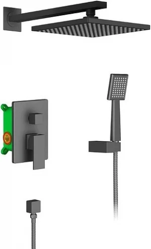 Душевая система со смесителем для душа Timo Selene чёрный матовый SX-2069/03SM
