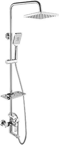 Душевая система со смесителем для ванны Rossinka RS50 хром RS50-46