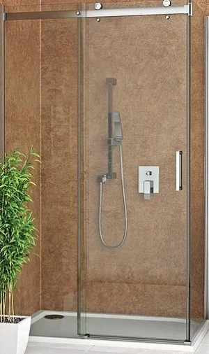 Душевое ограждение 1200x800мм прозрачное стекло Roltechnik Ambient Line AMB+AMD2+AMB/800*1200*800 621-8000000-00-02+620-1200000-00-02+621-8000000-00-02