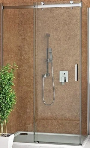 Душевое ограждение 1300x900мм прозрачное стекло Roltechnik Ambient Line AMD2+AMB/1300*900 620-1300000-00-02+621-9000000-00-02