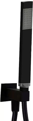 Душевой набор Paffoni Premium чёрный матовый ZDUP095NO