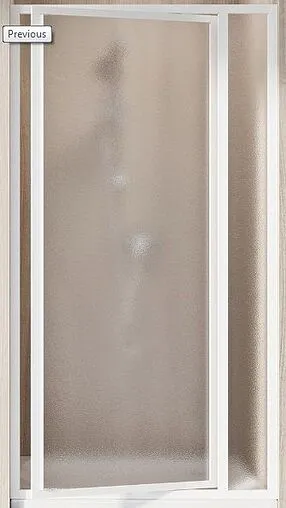 Дверь в нишу 1000мм прозрачное, матовое стекло Ravak Supernova SDOP-100 03VA0100ZG