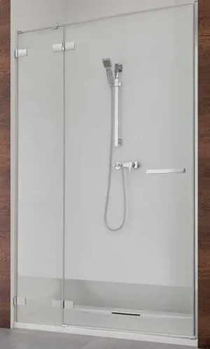 Дверь в нишу 1000мм прозрачное стекло Radaway Euphoria DWJ 100 L 383612-01L+383214-01L