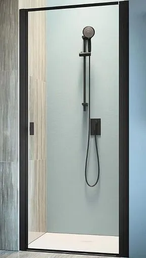 Дверь в нишу 1000мм прозрачное стекло Radaway NES Black Frame DWJ I 100 R 10026100-54-56R