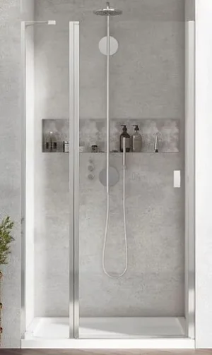 Дверь в нишу 1000мм прозрачное стекло Radaway NES DWJ II 90 L 10036100-01-01L