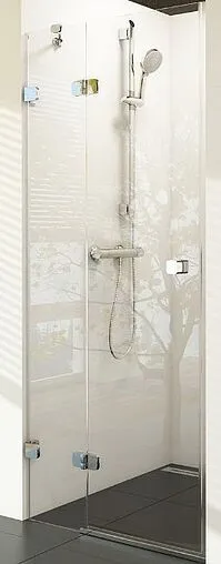 Дверь в нишу 1000мм прозрачное стекло Ravak Brilliant BSD2-100 L B SET 0ULABA00Z1+D01000A086