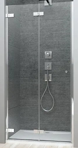 Дверь в нишу 1100мм прозрачное стекло Radaway Arta DWD 110 386033-03-01L+386033-03-01R