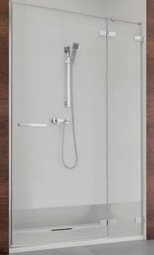 Дверь в нишу 1100мм прозрачное стекло Radaway Euphoria DWJ 110 R 383812-01R+383212-01R