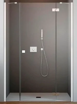 Дверь в нишу 1100мм прозрачное стекло Radaway Fuenta New DWJS 110 R+S 384030-01-01R+384090-01-01