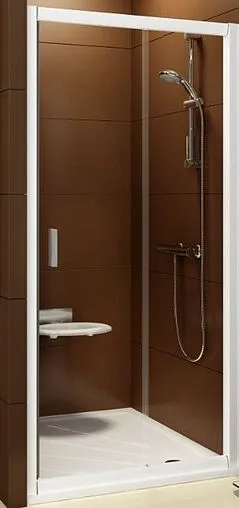 Дверь в нишу 1100мм прозрачное стекло Ravak Blix BLDP2-110 0PVD0100Z1