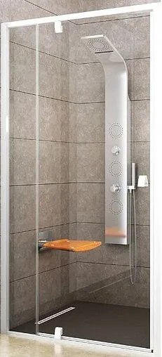 Дверь в нишу 1100мм прозрачное стекло Ravak Pivot PDOP2-110 03GD0101Z1