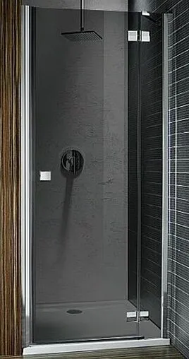 Дверь в нишу 1100мм тонированное стекло Radaway Almatea DWJ 110 R 31312-01-05N