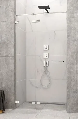 Дверь в нишу 1200мм прозрачное стекло Radaway Arta DWJ II 120 R 386444-03-01R+386012-03-01R