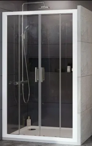 Дверь в нишу 1200мм прозрачное стекло Ravak 10° 10DP4-120 0ZKG0100Z1