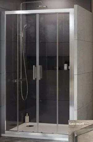 Дверь в нишу 1200мм прозрачное стекло Ravak 10° 10DP4-120 0ZKG0C00Z1