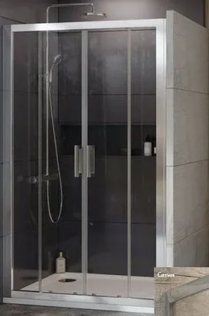 Дверь в нишу 1200мм прозрачное стекло Ravak 10° 10DP4-120 0ZKG0U00Z1