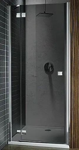 Дверь в нишу 1200мм тонированное стекло Radaway Almatea DWJ 120 L 31402-01-05N