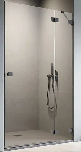 Дверь в нишу 1300мм прозрачное стекло Radaway Essenza Pro Black DWJ 130 R 10099130-54-01R