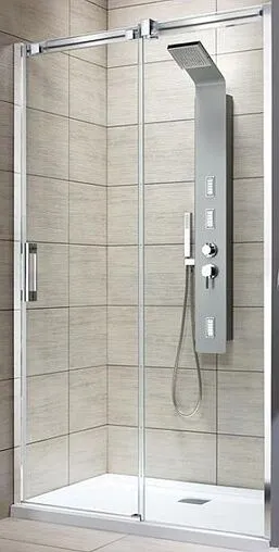 Дверь в нишу 1400мм прозрачное стекло Radaway Espera DWJ 140 R 380695-01R+380214-01R