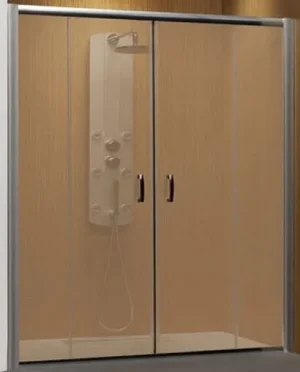 Дверь в нишу 1400мм тонированное стекло Radaway Premium Plus DWD 140 33353-01-08N