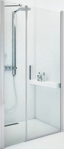 Дверь в нишу 1500мм прозрачное стекло Roltechnik Tower Line TCO1+TBD/800*740 727-8000000-00-02+744-0680000-00-02