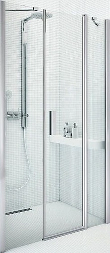 Дверь в нишу 1600мм прозрачное стекло Roltechnik Tower Line TDO1+TBD/900*740 724-9000000-00-02+744-0680000-00-02