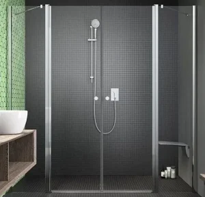 Дверь в нишу 1700мм прозрачное стекло Radaway EOS II DWD 170 3799730-01-01+3799970-01-01