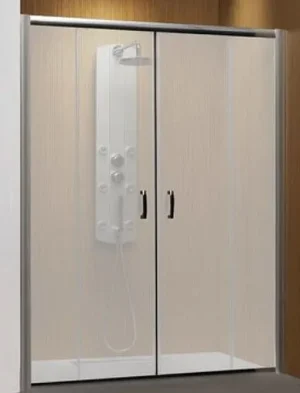 Дверь в нишу 1800мм прозрачное, матовое стекло Radaway Premium Plus DWD 180 33373-01-06N