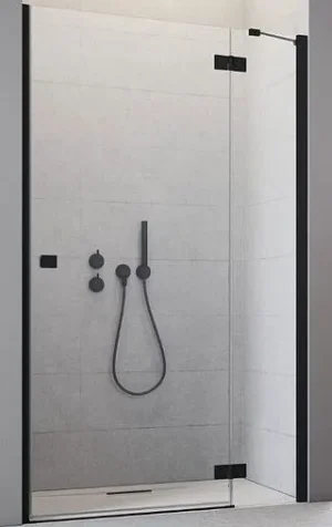 Дверь в нишу 800мм прозрачное стекло Radaway Essenza New Black DWJ 80 R 385012-54-01R