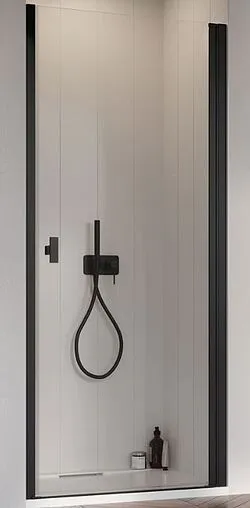 Дверь в нишу 800мм прозрачное стекло Radaway NES 8 Black DWJ I 80 R 10076080-54-01R