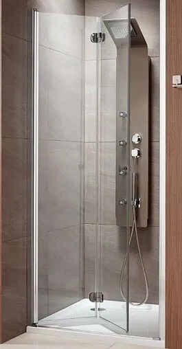 Дверь в нишу 900мм прозрачное стекло Radaway EOS DWB 90 L 37803-01-01NL