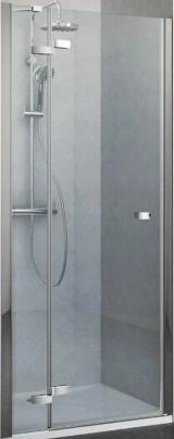 Дверь в нишу 900мм прозрачное стекло Roltechnik Corner Elegant BR/900 L 116-900000L-00-02