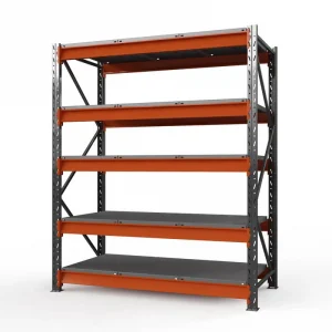 Стеллаж металлический Оптима, 3500x1250x785 мм. Ярусы: 5 шт. фанера