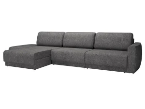 Женева 2SOPF ЛЕВЫЙ диван-кровать угловой еврокнижка / Стоун