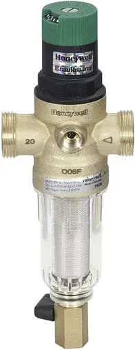 Фильтр тонкой очистки воды с редуктором давления ¾"н x ¾"н Honeywell-Braukmann FK06-¾"АА HWLFIN077