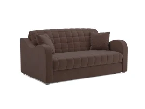 Диван Аккордеон Барон №4 велюр молочный шоколад НВ-178 13