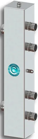 Гидрострелка до 140 кВт 2"н х1¼"н Север-140К2(Aisi) 1915042