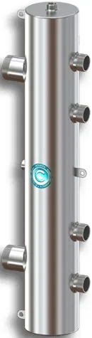 Гидрострелка до 140 кВт 2"н х1¼"н Север-R-140К2(Aisi) 1955042