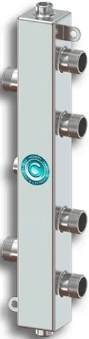 Гидрострелка до 50 кВт 1"н x 1"н Север-60К2(Aisi) 1915027