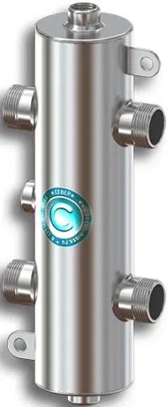 Гидрострелка до 50 кВт 1"н x 1"н Север-R-60(Aisi) 1955001