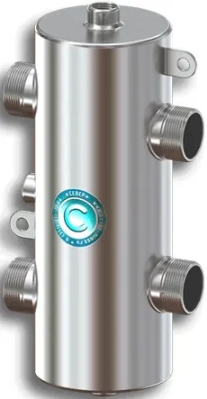 Гидрострелка до 70 кВт 1¼"н x 1¼"н Север-R-80(Aisi) 1955002