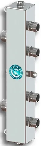 Гидрострелка до 70 кВт 1¼"н x 1"н Север-80К2(Aisi) 1915028