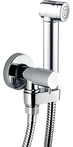 Гигиенический душ с запорным вентилем Bossini Alexa-Brass хром E57001B.030